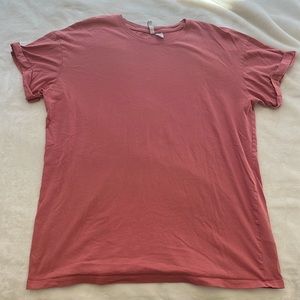 H&M Pink T Shirt Size Large